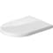 Duravit Toilet Seat w/o Automatic Closure, Plastc With Cover, Plastic, Elongated, White 0063320000 - alternate 3